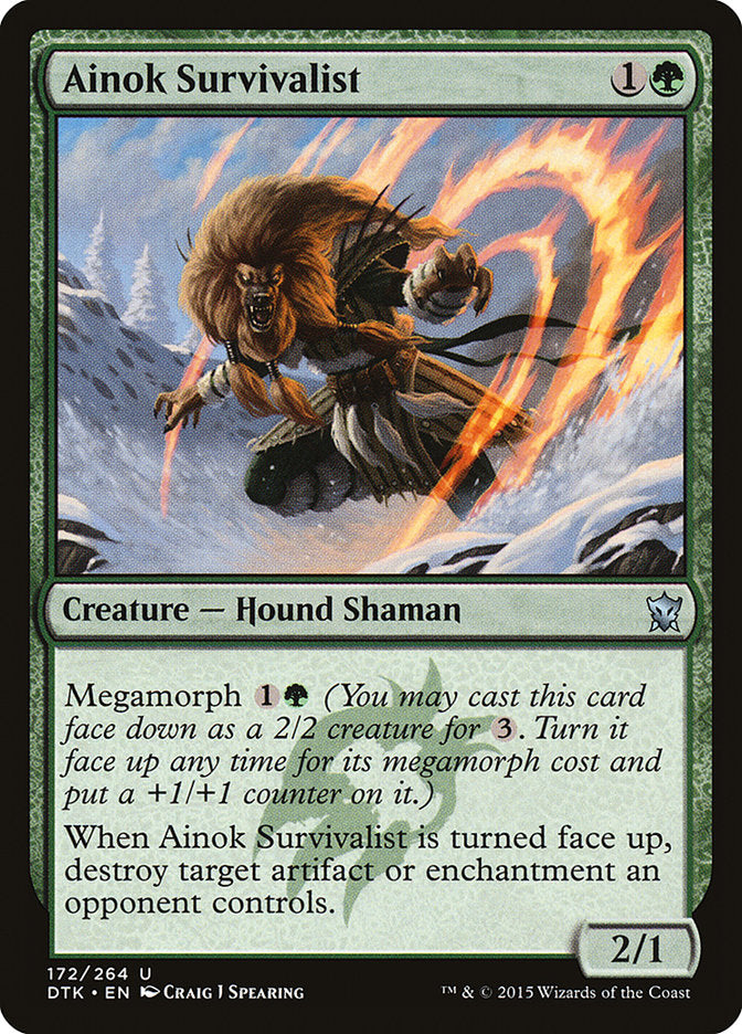 Ainok Survivalist - [Foil] Dragons of Tarkir (DTK)