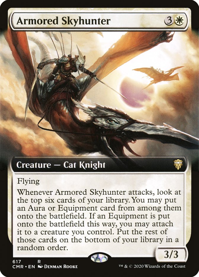 Armored Skyhunter - [Extended Art] Commander Legends (CMR)