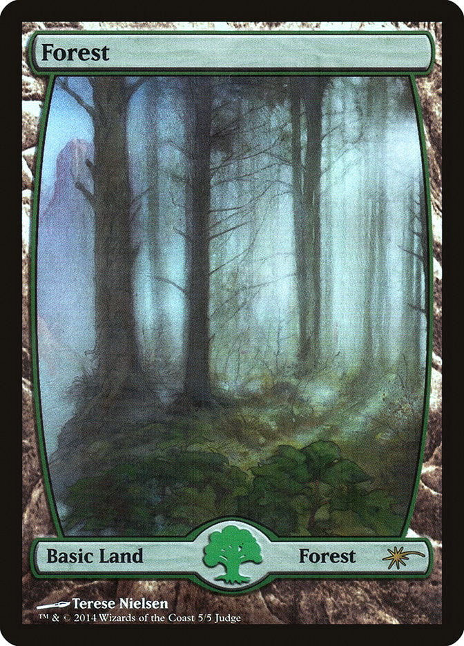 Forest - [Foil, Promo] Judge Gift Cards 2014 (J14)