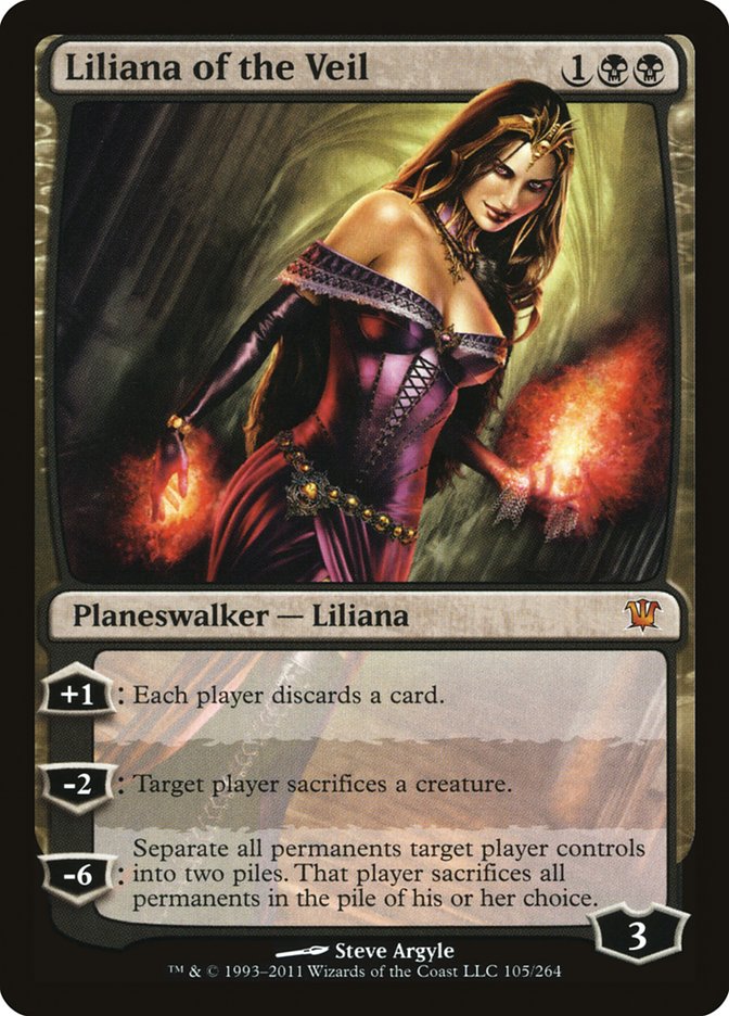 Liliana of the Veil - [Foil] Innistrad (ISD)