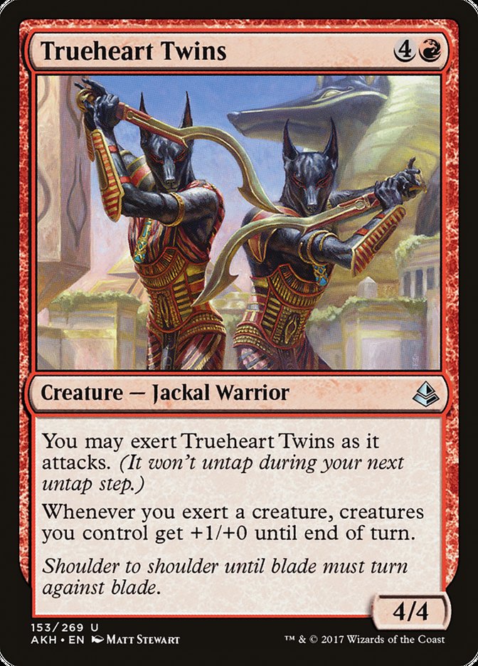 Trueheart Twins - [Foil] Amonkhet (AKH)
