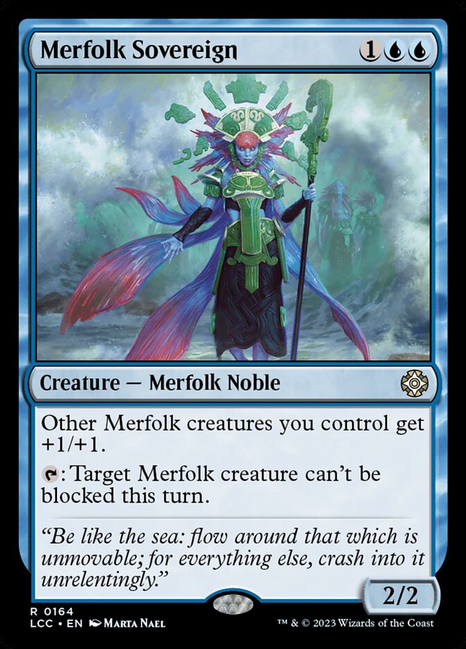 Merfolk Sovereign - Lost Caverns of Ixalan Commander (LCC)