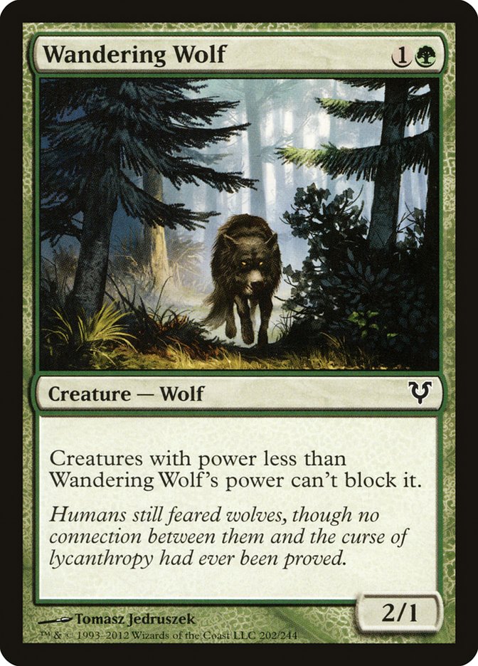 Wandering Wolf - [Foil] Avacyn Restored (AVR)
