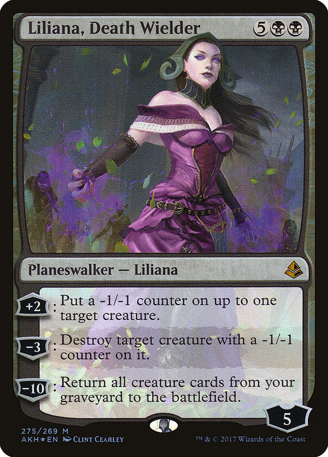 Liliana, Death Wielder - [Foil] Amonkhet (AKH)