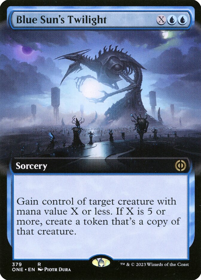 Blue Sun's Twilight - [Extended Art] Phyrexia: All Will Be One (ONE)
