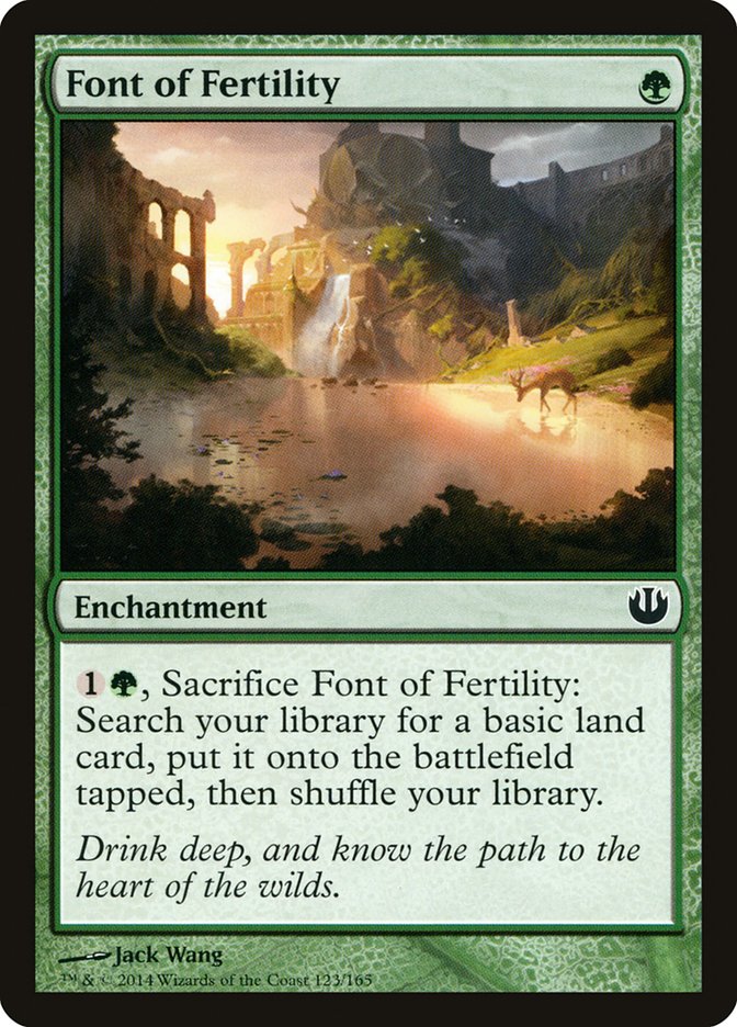 Font of Fertility - [Foil] Journey into Nyx (JOU)