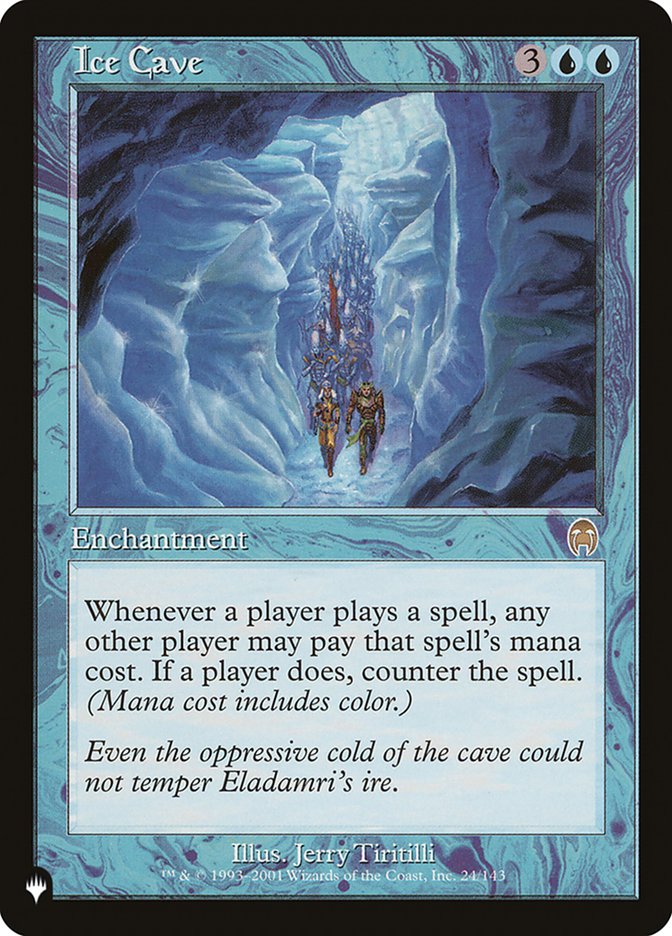 Ice Cave - [Foil, Retro Frame] The List (PLIST)