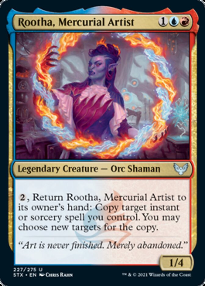 Rootha, Mercurial Artist - [Foil] Strixhaven: School of Mages (STX)