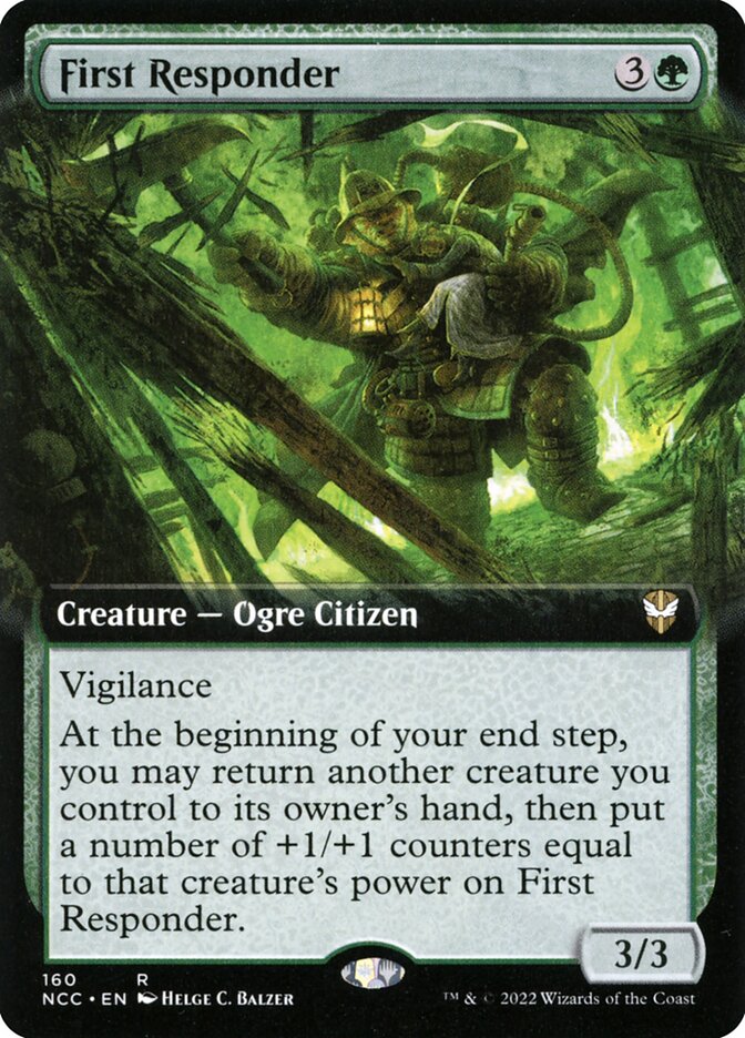 First Responder - [Foil, Extended Art] New Capenna Commander (NCC)