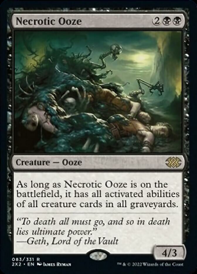 Necrotic Ooze - Double Masters 2022 (2X2)