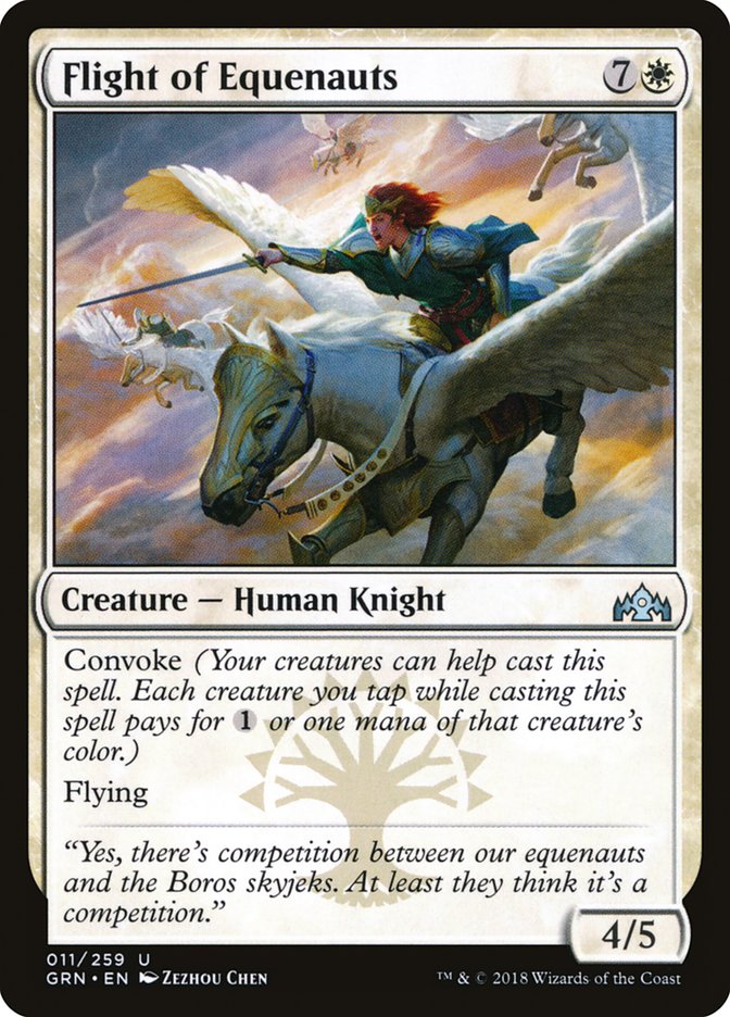Flight of Equenauts - [Foil] Guilds of Ravnica (GRN)