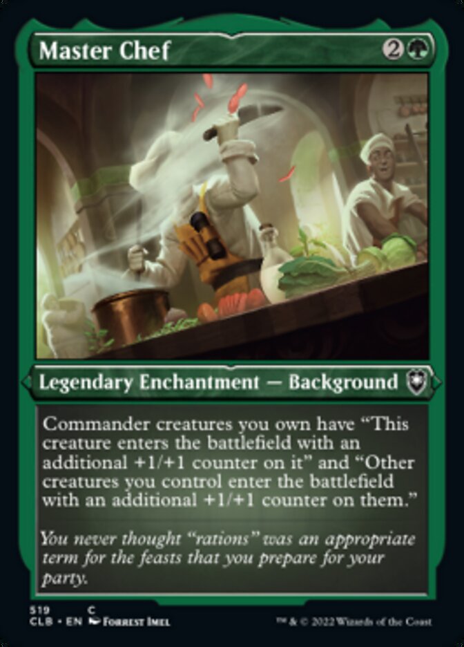 Master Chef - [Etched Foil] Commander Legends: Battle for Baldur's Gate (CLB)