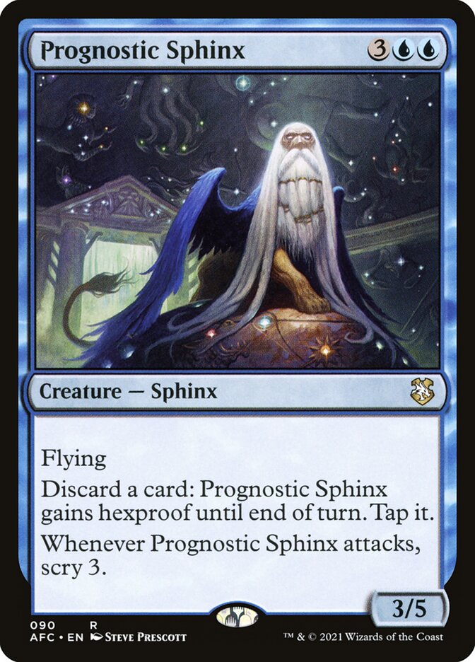 Prognostic Sphinx - Forgotten Realms Commander (AFC)