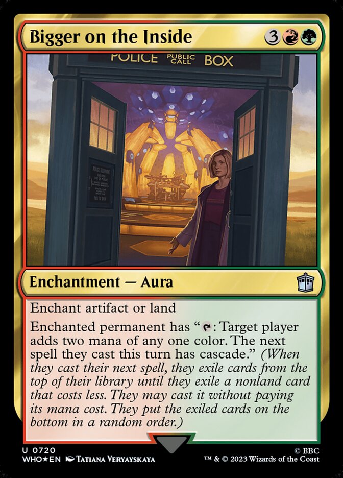 Bigger on the Inside - [Surge Foil] Doctor Who (WHO)