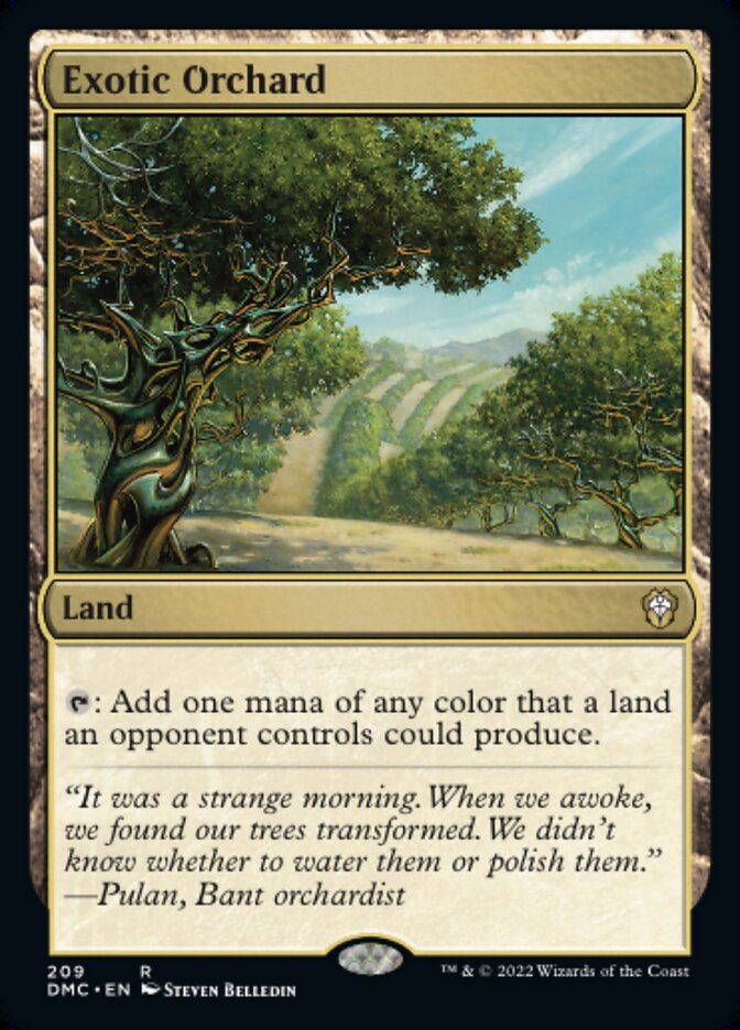 Exotic Orchard - [Foil] Dominaria United Commander (DMC)