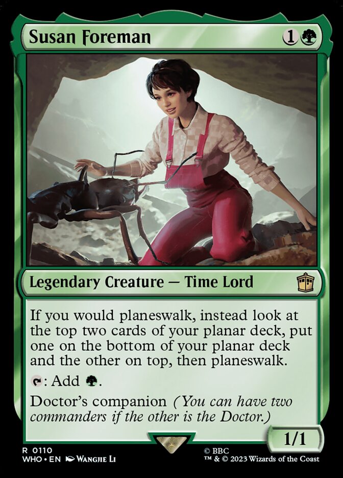 Susan Foreman - [Foil] Doctor Who (WHO)