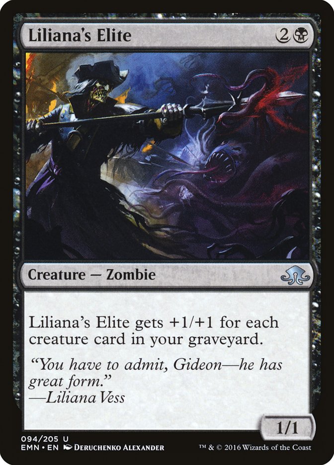 Liliana's Elite - [Foil] Eldritch Moon (EMN)
