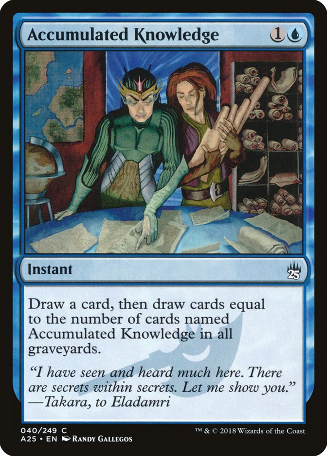 Accumulated Knowledge - [Foil] Masters 25 (A25)