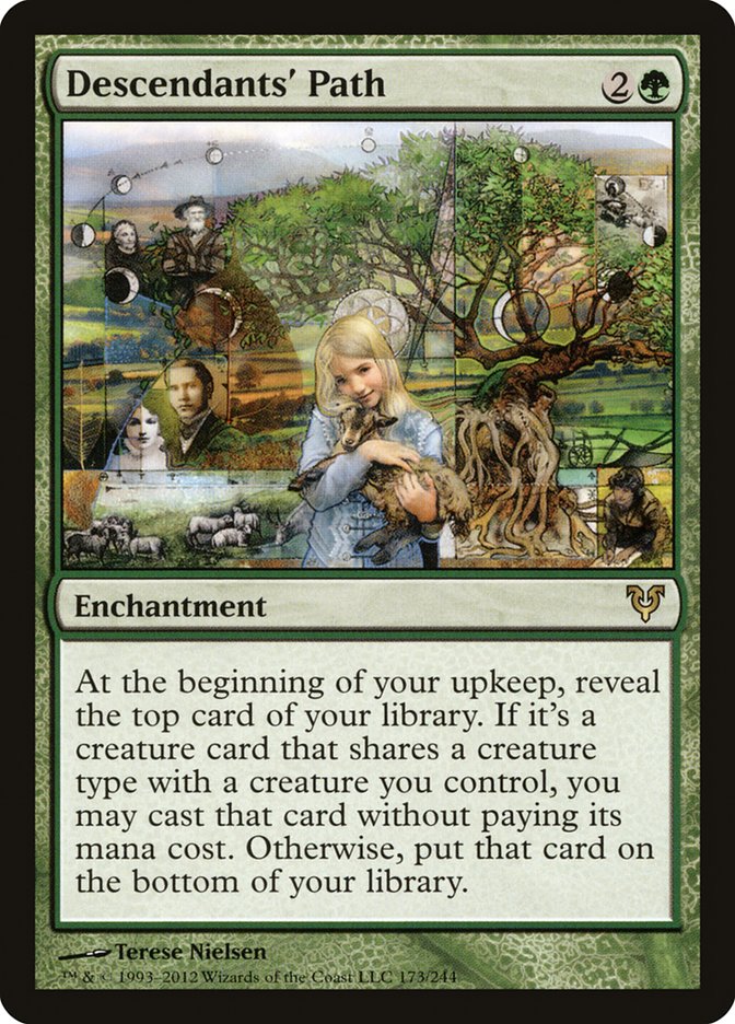 Descendants' Path - [Foil] Avacyn Restored (AVR)