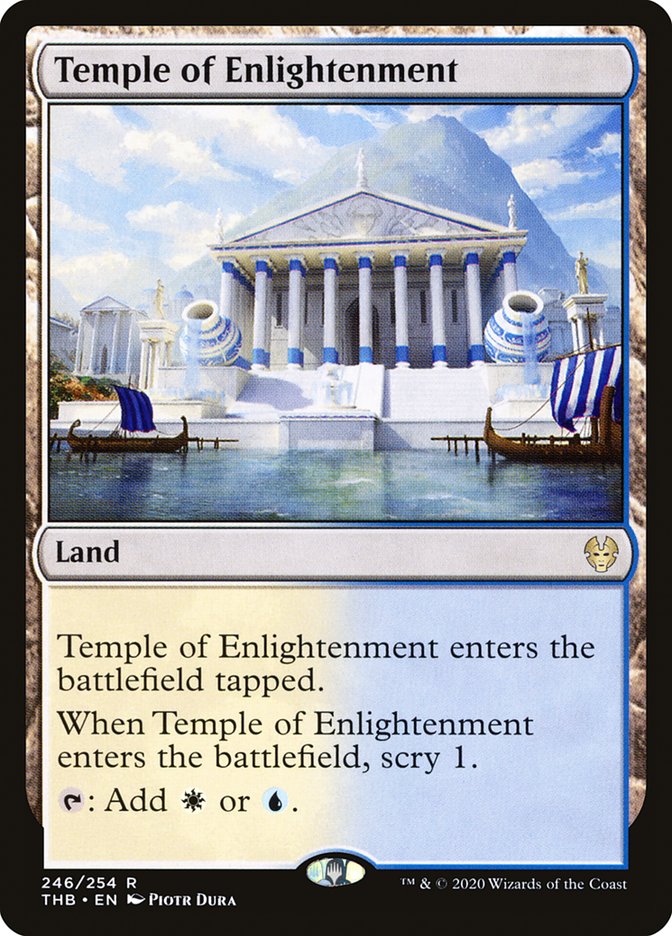 Temple of Enlightenment - [Foil] Theros Beyond Death (THB)
