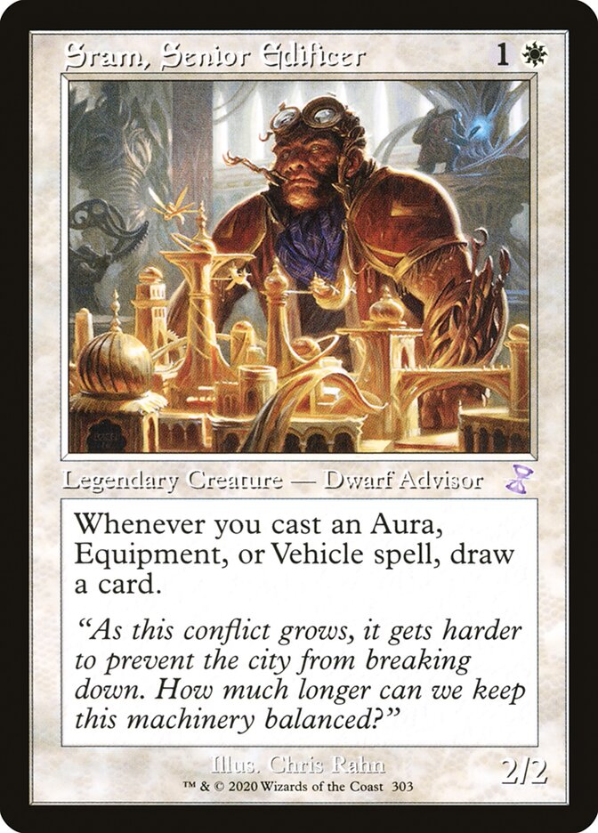 Sram, Senior Edificer - [Foil, Retro Frame] Time Spiral Remastered (TSR)