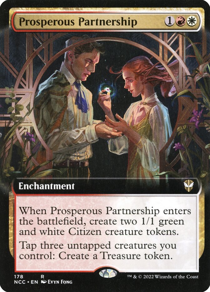 Prosperous Partnership - [Foil, Extended Art] New Capenna Commander (NCC)