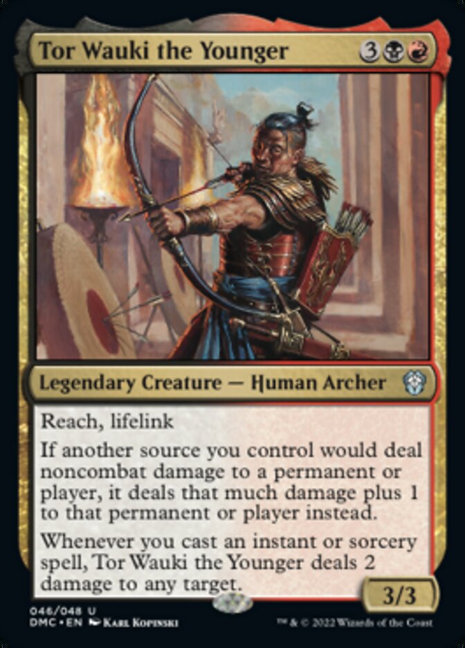 Tor Wauki the Younger - Dominaria United Commander (DMC)