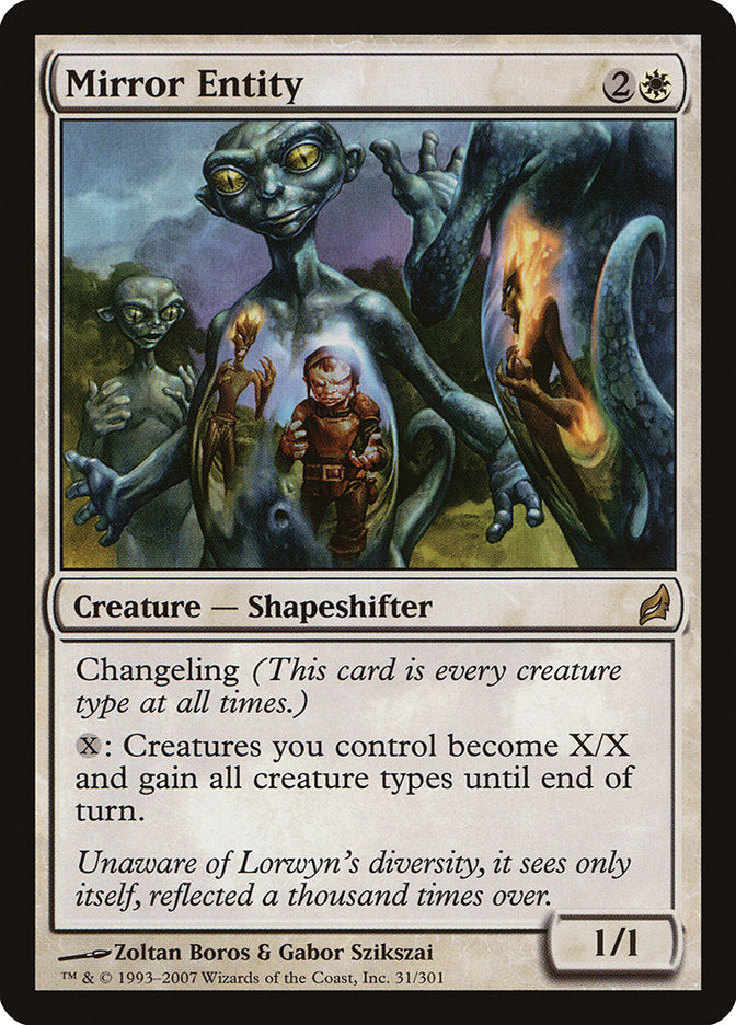 Mirror Entity - [Foil] Lorwyn (LRW)