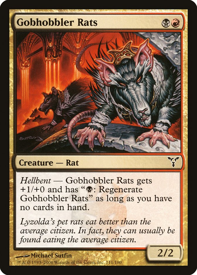 Gobhobbler Rats - [Foil] Dissension (DIS)