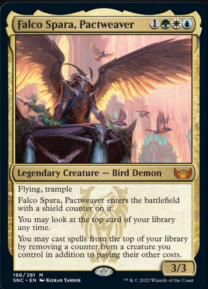 Falco Spara, Pactweaver - [Foil] Streets of New Capenna (SNC)