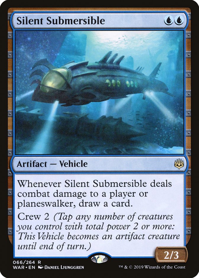 Silent Submersible - [Foil] War of the Spark (WAR)