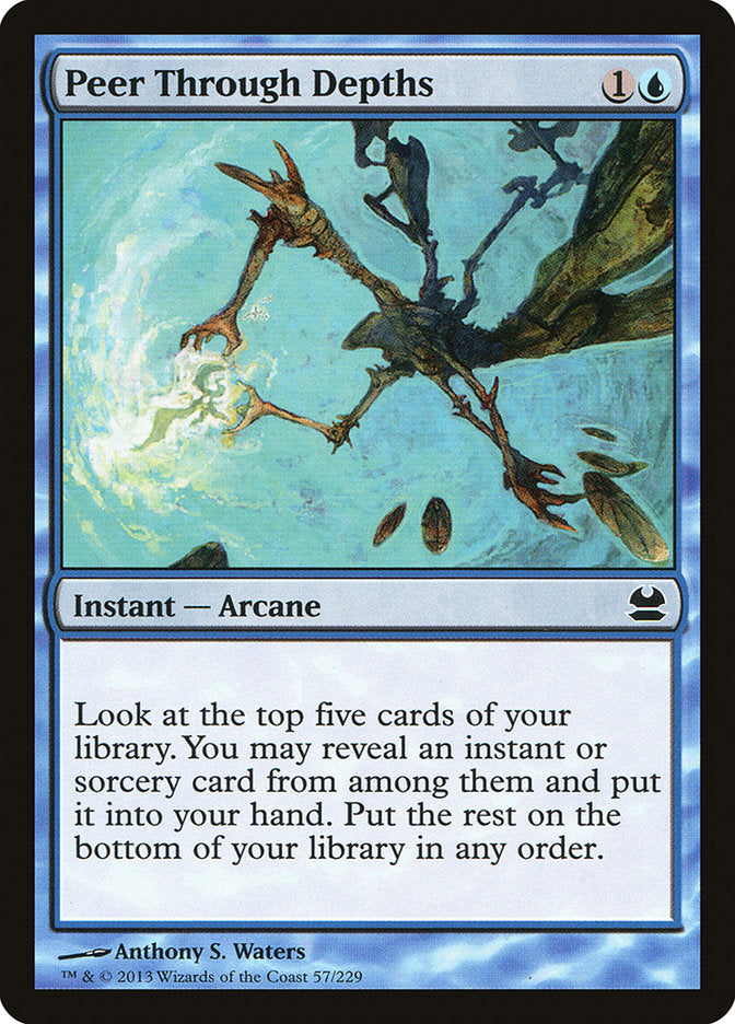 Peer Through Depths - [Foil] Modern Masters (MMA)