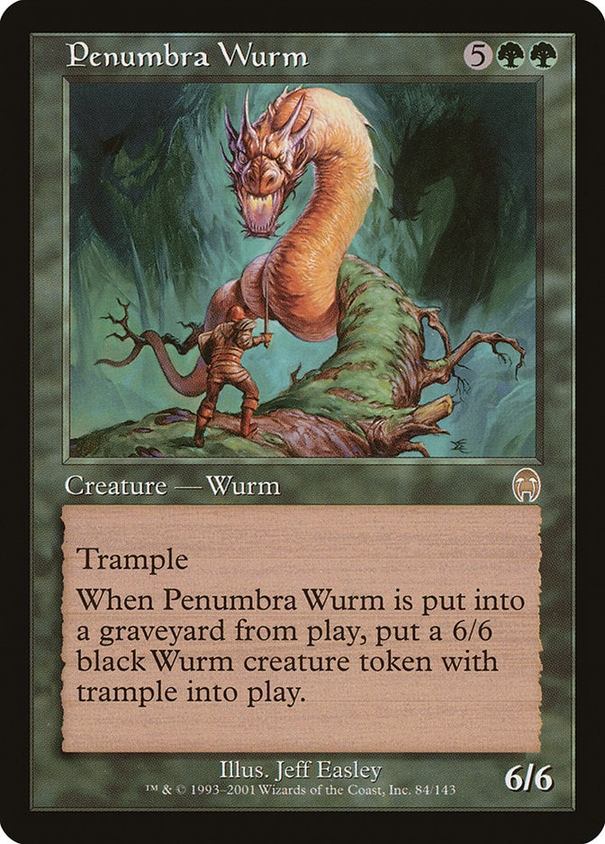 Penumbra Wurm - [Foil] Apocalypse (APC)