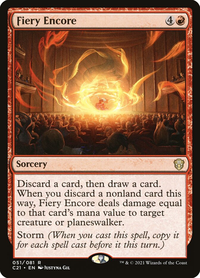 Fiery Encore - Commander 2021 (C21)