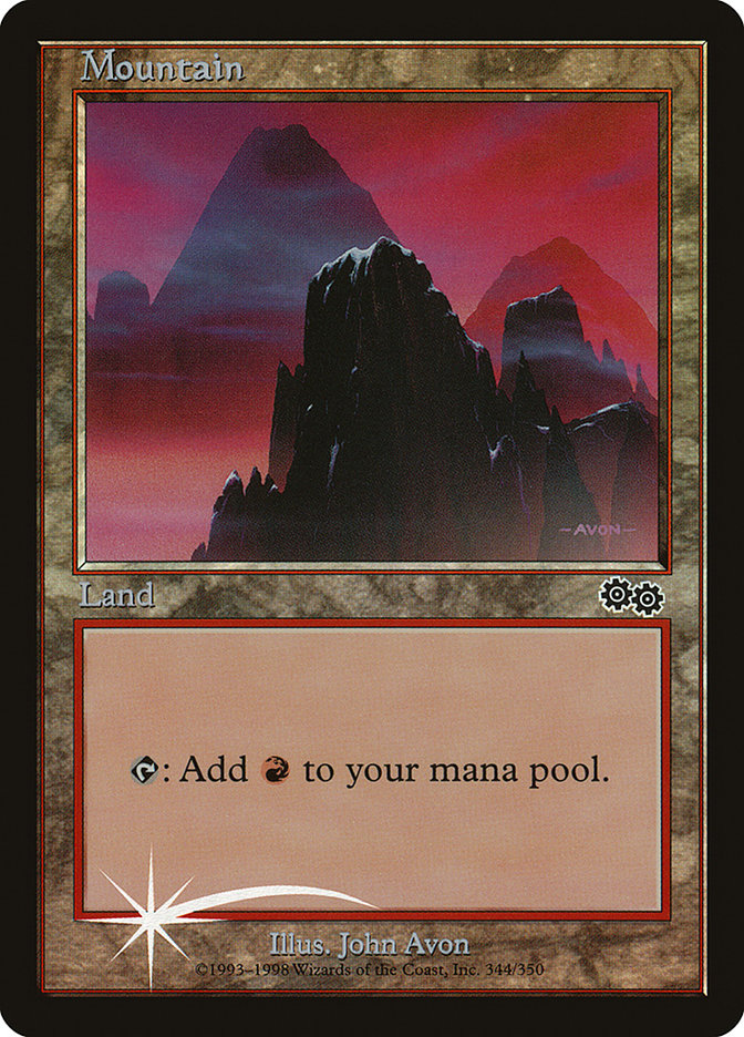 Mountain - [Foil, Retro Frame] Arena League 1999 (PAL99)