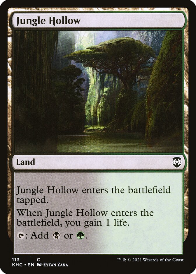 Jungle Hollow - Kaldheim Commander (KHC)