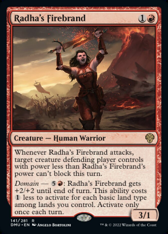 Radha's Firebrand - [Foil] Dominaria United (DMU)