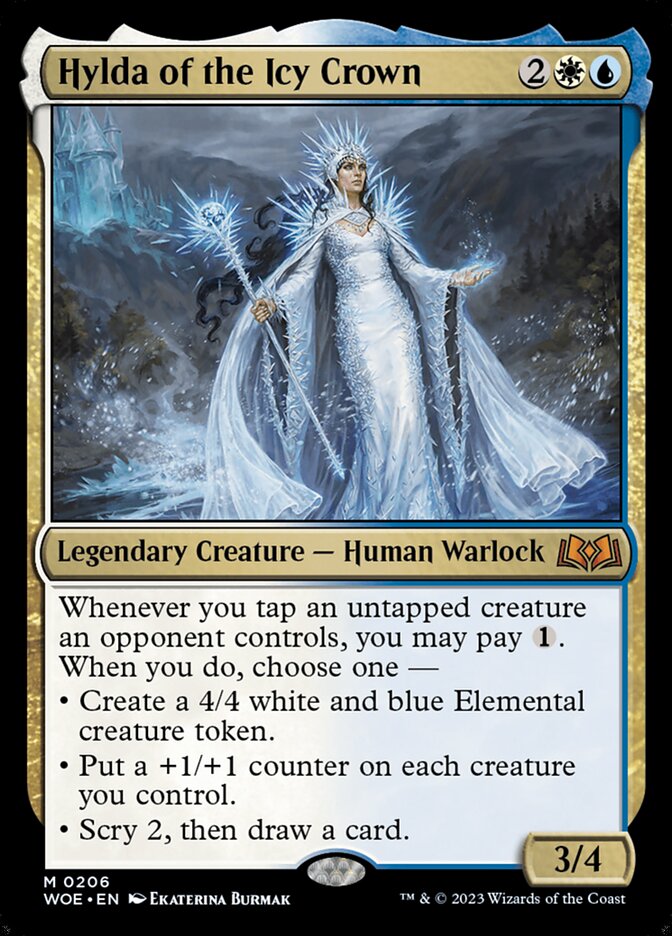 Hylda of the Icy Crown - [Foil] Wilds of Eldraine (WOE)