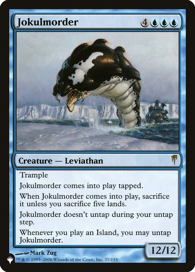 Jokulmorder - [Foil] The List (PLIST)