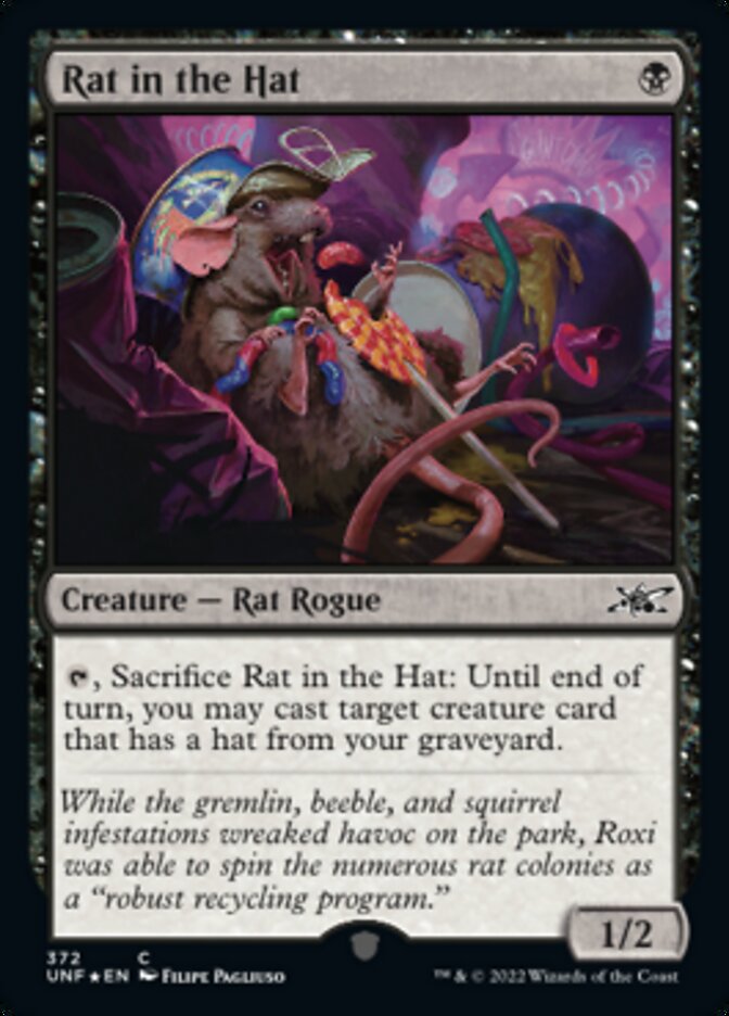 Rat in the Hat - [Galaxy Foil] Unfinity (UNF)