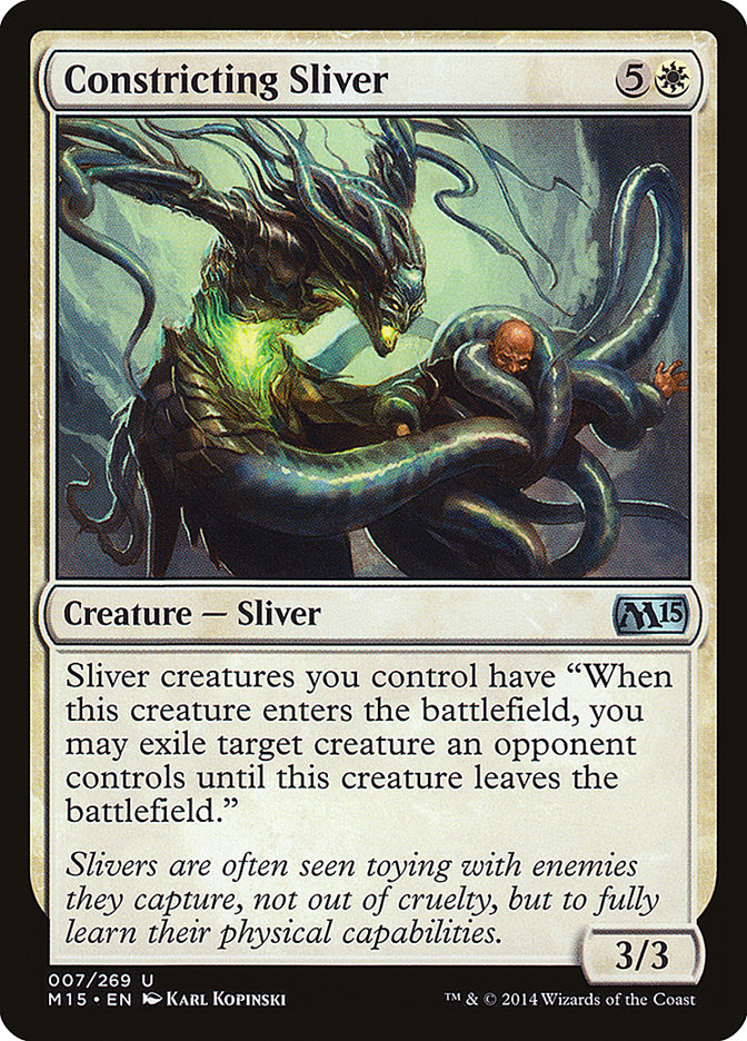 Constricting Sliver - Magic 2015 (M15)