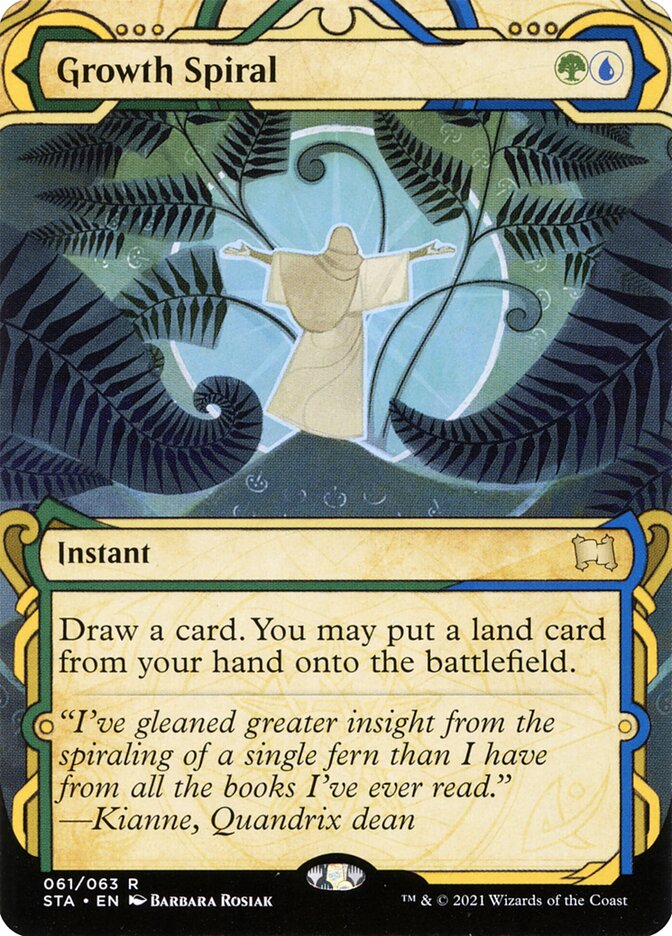 mtg mystical archive cards Growth Spiral