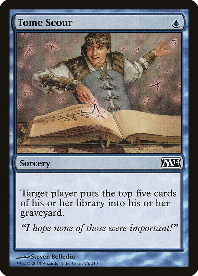 Tome Scour - [Foil] Magic 2014 (M14)