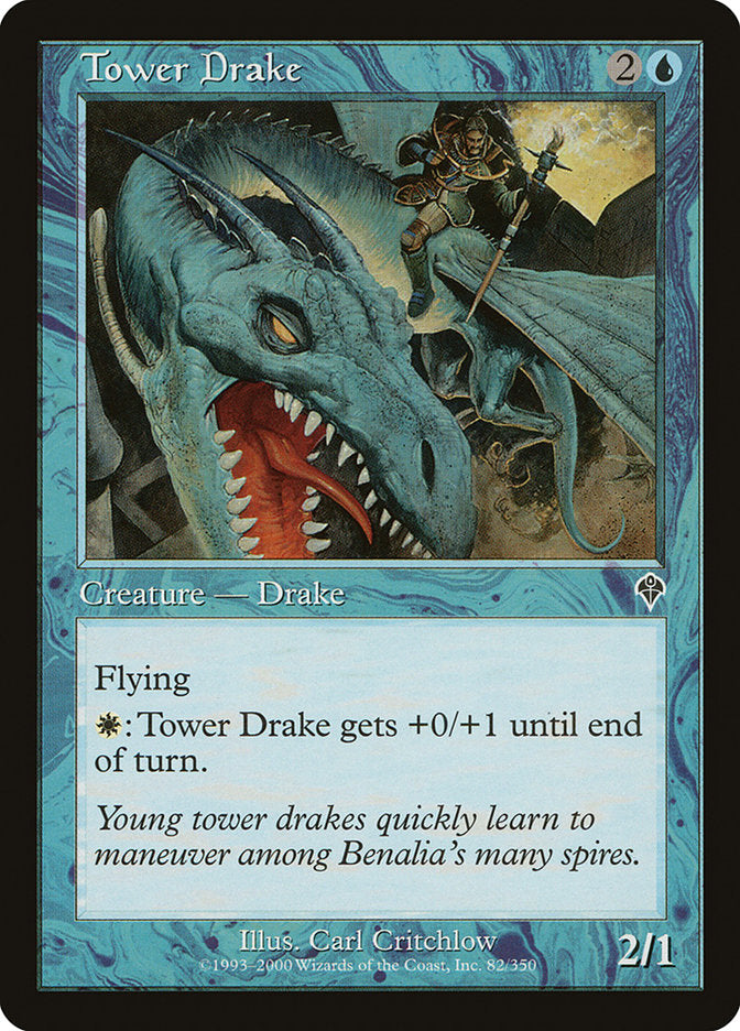 Tower Drake - [Foil, Retro Frame] Invasion (INV)