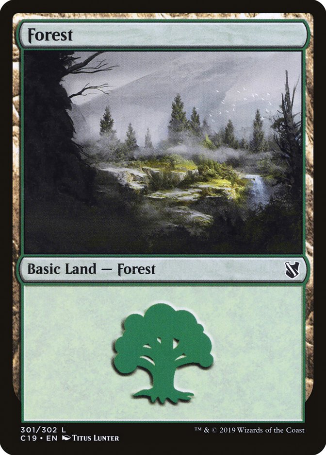Forest (301) - Commander 2019 (C19)