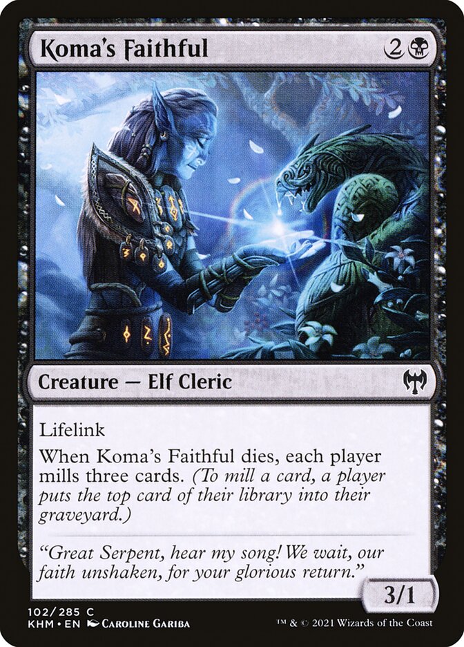 Koma's Faithful - Kaldheim (KHM)