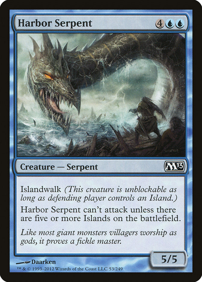 Harbor Serpent - [Foil] Magic 2013 (M13)