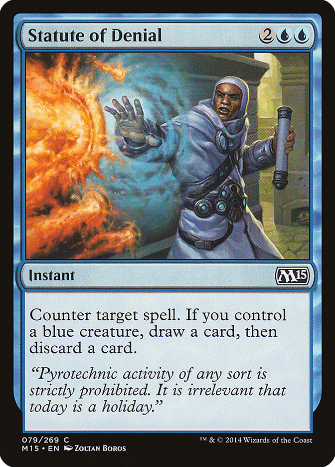 Statute of Denial - Magic 2015 (M15)