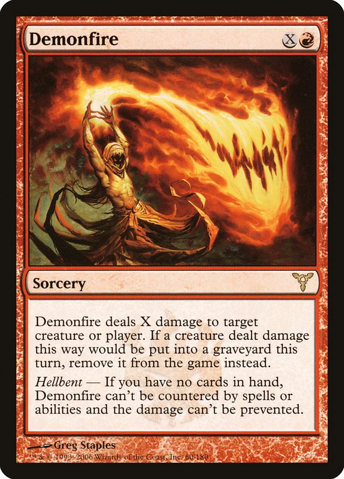 Demonfire - [Foil] Dissension (DIS)