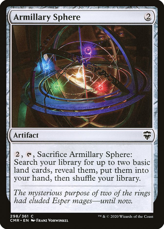 Armillary Sphere - [Foil] Commander Legends (CMR)